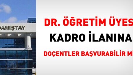 Tabip öğretim üyesi takımına doçentler başvurabilir mi?