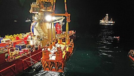 Karadeniz doğal gazında 20 saatlik hassas operasyon
