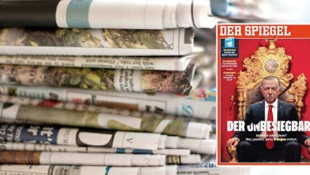 Alman Der Spiegel dergisi Erdoğan’ı hedef aldı