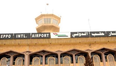 Esed rejimi, Halep Havalimanı’nın İsrail tarafından vurularak hizmet dışı kaldığını iddia etti